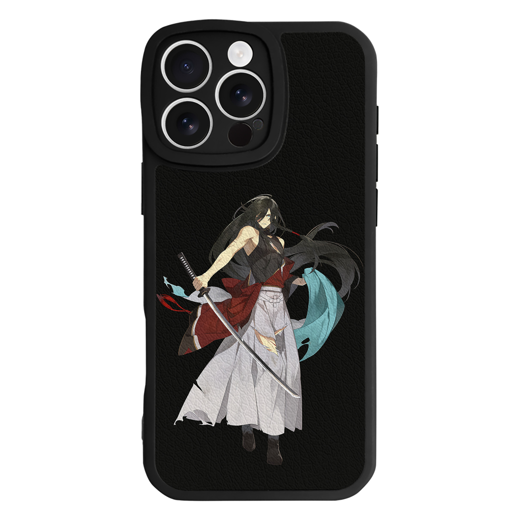 （画像用） 刀剣乱舞 Touken Ranbu 【iPhone 16シリーズ対応】シリコンスマホケース（レザー調） 材質：シリコン